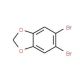 1,2-Dibromo-4,5-(methylenedioxy)benzene (CAS 5279-32-3) - chemical structure image