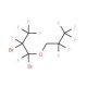 1,2-Dibromopentafluoropropyl-2,2,3,3,3-pentafluoro propyl ether (CAS 396716-50-0) - chemical structure image