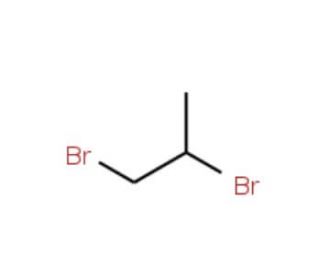 1,2-Dibromopropane (CAS 78-75-1) - chemical structure image