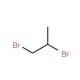 1,2-Dibromopropane (CAS 78-75-1) - chemical structure image