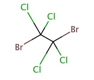 1,2-Dibromotetrachloroethane (CAS 630-25-1) - chemical structure image