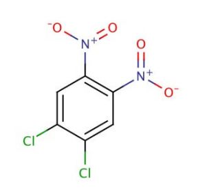 1,2-Dichloro-4,5-dinitrobenzene (CAS 6306-39-4) - chemical structure image