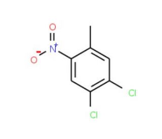 1,2-dichloro-4-methyl-5-nitrobenzene (CAS 7494-45-3) - chemical structure image