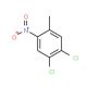 1,2-dichloro-4-methyl-5-nitrobenzene (CAS 7494-45-3) - chemical structure image