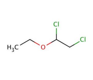 1,2-Dichloroethyl ethyl ether (CAS 623-46-1) - chemical structure image