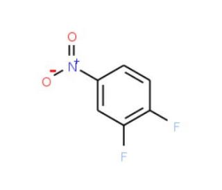 1,2-difluoro-4-nitrobenzene (CAS 369-34-6) - chemical structure image