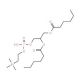 1,2-Dihexanoyl-sn-glycero-3-phosphocholine (CAS 34506-67-7) - chemical structure image