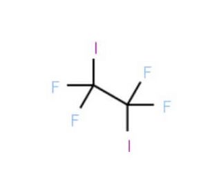1,2-Diiodotetrafluoroethane (CAS 354-65-4) - chemical structure image