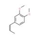 1,2-Dimethoxy-4-propenylbenzene (CAS 93-16-3) - chemical structure image