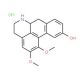 1,2-Dimethoxy-5,6,6a,7-tetrahydro-4H-dibenzo[de,g]quinolin-10-ol hydrochloride - chemical structure image