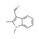 1,2-Dimethyl-1H-indole-3-carboxaldehyde (CAS 38292-40-9) - chemical structure image