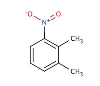 1,2-Dimethyl-3-nitrobenzene (CAS 83-41-0) - chemical structure image