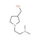 {1-[2-(dimethylamino)ethyl]pyrrolidin-3-yl}methanol - chemical structure image