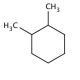 1,2-Dimethylcyclohexane (CAS 583-57-3) - chemical structure image