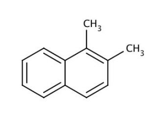 1,2-Dimethylnaphthalene (CAS 573-98-8) - chemical structure image