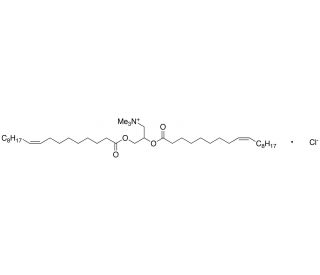1,2-Dioleoyl-3-trimethylammonium-propane, Chloride (CAS 132172-61-3) - chemical structure image