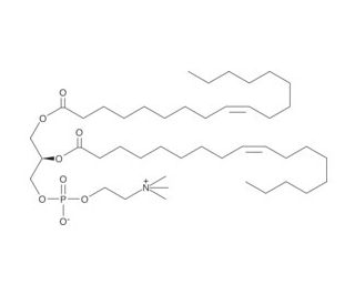 1,2-Dioleoyl PC (CAS 4235-95-4) - chemical structure image