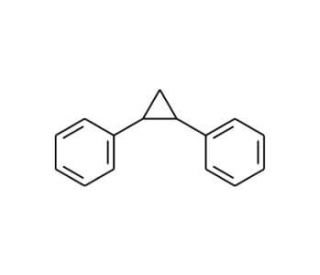 1,2-Diphenylcyclopropane, cis + trans (CAS 29881-14-9) - chemical structure image