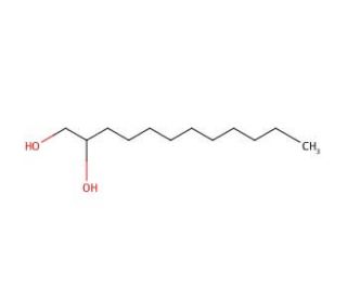 1,2-Dodecanediol (CAS 1119-87-5) - chemical structure image