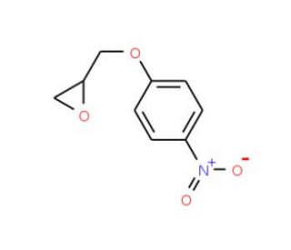 1,2-Epoxy-3-(4-nitrophenoxy)propane (CAS 5255-75-4) - chemical structure image