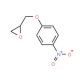 1,2-Epoxy-3-(4-nitrophenoxy)propane (CAS 5255-75-4) - chemical structure image