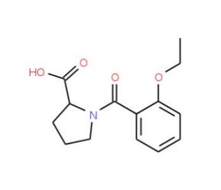 1-(2-ethoxybenzoyl)pyrrolidine-2-carboxylic acid - chemical structure image