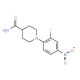 1-(2-Fluoro-4-nitrophenyl)piperidine-4-carboxamide (CAS 912894-29-2) - chemical structure image