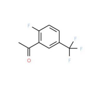 1-[2-Fluoro-5-(trifluoromethyl)phenyl]ethan-1-one (CAS 202664-53-7) - chemical structure image