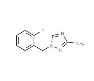 1-(2-Fluoro-benzyl)-1H-[1,2,4]triazol-3-ylamine - chemical structure image
