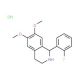 1-(2-Fluoro-phenyl)-6,7-dimethoxy-1,2,3,4-tetrahydro-isoquinoline hydrochloride - chemical structure image