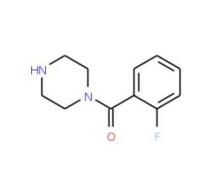 1-(2-fluorobenzoyl)piperazine (CAS 139516-64-6) - chemical structure image