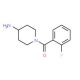 1-(2-fluorobenzoyl)piperidin-4-amine - chemical structure image