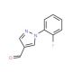 1-(2-Fluorophenyl)-1H-pyrazole-4-carbaldehyde (CAS 1015845-52-9) - chemical structure image