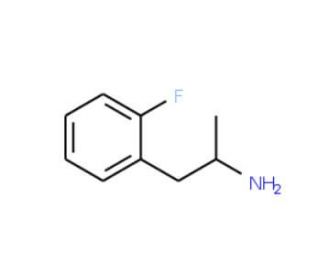 1-(2-Fluorophenyl)-2-propylamine (CAS 1716-60-5) - chemical structure image