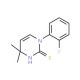 1-(2-Fluorophenyl)-4,4-dimethyl-1,4-dihydropyrimidine-2-thiol - chemical structure image