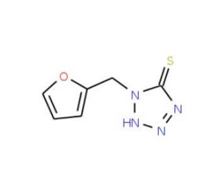 1-(2-furylmethyl)-1H-tetrazole-5-thiol - chemical structure image