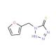 1-(2-furylmethyl)-1H-tetrazole-5-thiol - chemical structure image