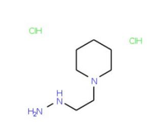 1-(2-hydrazinylethyl)piperidine dihydrochloride - chemical structure image