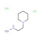 1-(2-hydrazinylethyl)piperidine dihydrochloride - chemical structure image