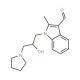 1-(2-Hydroxy-3-pyrrolidin-1-yl-propyl)-2-methyl-1H-indole-3-carbaldehyde - chemical structure image