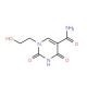 1-(2-hydroxyethyl)-2,4-dioxo-1,2,3,4-tetrahydropyrimidine-5-carboxamide - chemical structure image