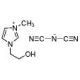 1-(2-Hydroxyethyl)-3-methylimidazolium dicyanamide (CAS 1186103-47-8) - chemical structure image
