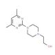 1-(2-Hydroxyethyl)-4-(4,6-dimethyl-pyrimidin-2-yl)piperazine - chemical structure image