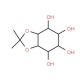 1,2-Isopropylidene-D,L-myo-inositol - chemical structure image