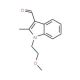 1-(2-Methoxy-ethyl)-2-methyl-1H-indole-3-carbaldehyde - chemical structure image