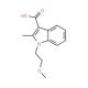 1-(2-Methoxy-ethyl)-2-methyl-1H-indole-3-carboxylic acid - chemical structure image