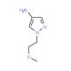 1-(2-methoxyethyl)-1H-pyrazol-4-amine - chemical structure image