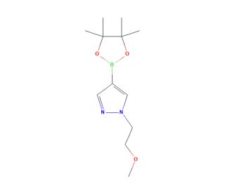 1-(2-Methoxyethyl)-1H-pyrazole-4-boronic acid, pinacol ester (CAS 847818-71-7) - chemical structure image