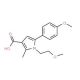 1-(2-Methoxyethyl)-5-(4-methoxyphenyl)-2-methyl-1H-pyrrole-3-carboxylic acid - chemical structure image