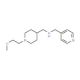 {[1-(2-Methoxyethyl)piperidin-4-yl]methyl}-(pyridin-4-ylmethyl)amine - chemical structure image